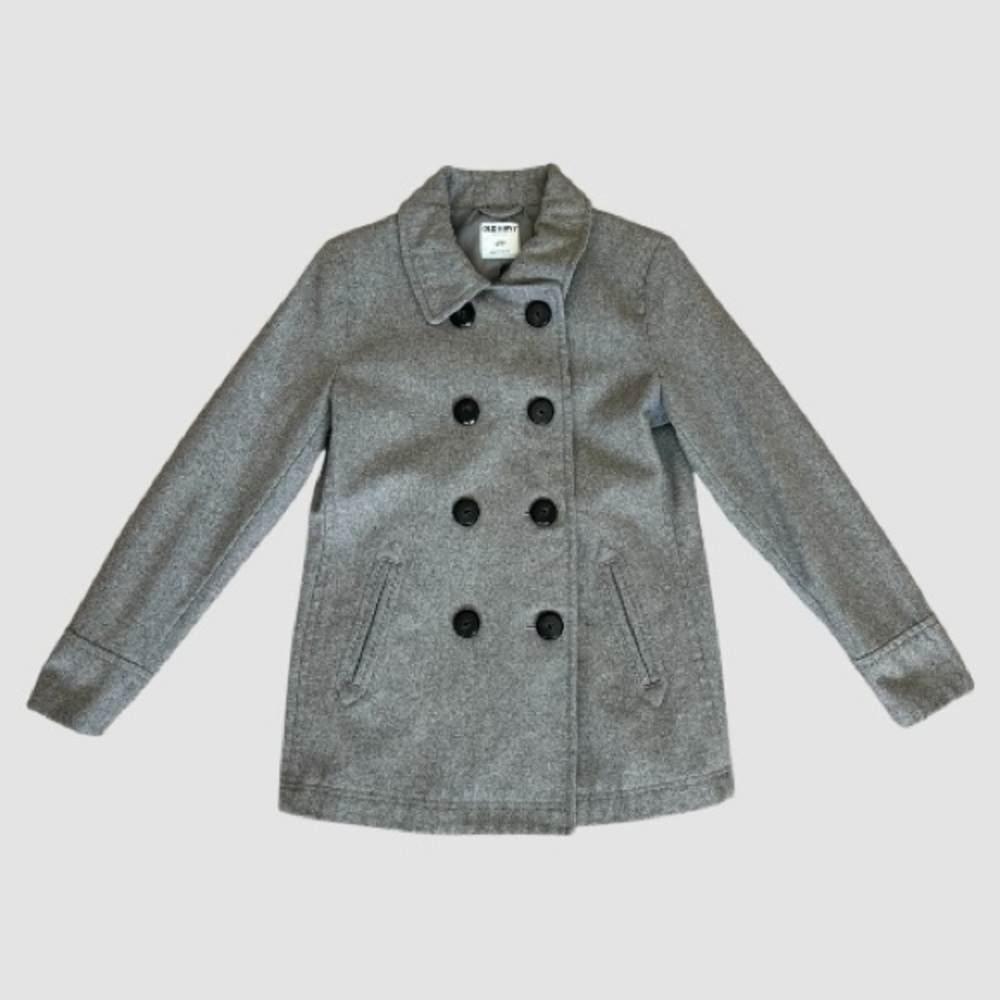 Old Navy Gray Peacoat